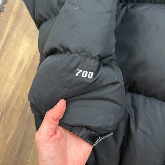 The North Face 1996 Retro Nuptse 700 Puffer Down Jacket Black Men's XXL Hooded* - Picture 4 of 16